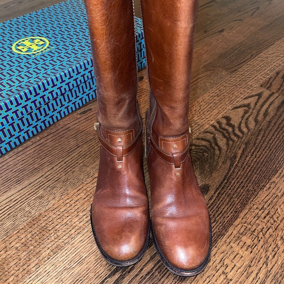 Tory Burch Brita 30MM Riding Boot - Picture 3 of 8